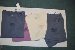 *Five Assorted Lee T-Shirts Size: S