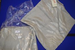 *Ten Fern Cushion Covers in Mink 43cm²