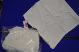 *Eight Fusion White Cushion Covers 43cm²