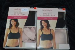 *Two 2pks of Carole Hochman Comfort Bras Size: M