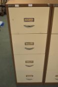 *Bisley Four Drawer Filing cabinet