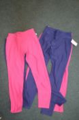 Four Assorted Pairs of Girl's Legging Size: 7-8 ye