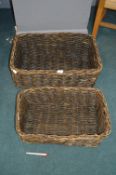 *Two Wicker Baskets