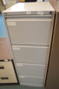Bisley Four Drawer Filing cabinet