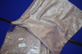 *Ten Cushion Covers in Metallic Dusky Pink 45x45cm