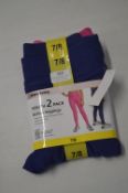 Mondetta Youth's Leggings 2pk Size: 7-8 years