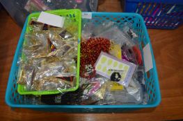 *Basket of Costume Jewellery, Decorative Beads, et