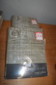 *Two Pairs of Montgomery Eyelet Curtains 90
