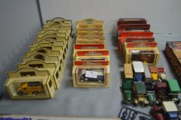 Diecast Advertising Vehicles, etc.