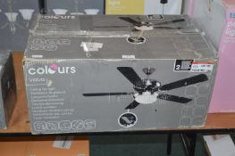 *Colour Velva Ceiling Fan Light