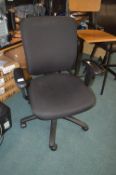 *Black Swivel Office Chair