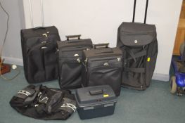 Six Assorted Travel Cases