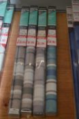 *Four Universal Stripped Blackout Roller Blinds 60
