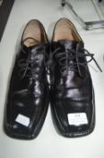 Pair of Slate Street Men's Leather Shoes Size: 8.5