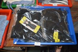 *Five Kirkland Lady's Black T-Shirts Size: S