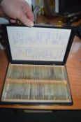 Vintage Case of Microscope Slides