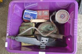 Assorted Tools, Car Jack, and Screws, etc.