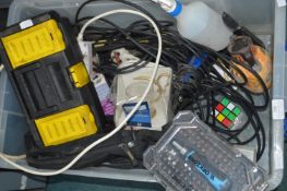 Assorted Tools and Cable, etc.