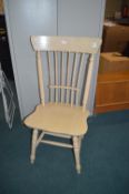 Painted Spindleback Oversized Chair