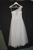 Prom Dress in Pewter by Kenneth Winston Size: 12