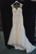 Wedding Dress in Ivory by Ella Rosa Size: 14