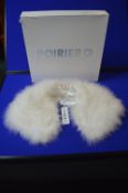Bridal Feather Stole by Poirier