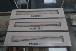 Three Bridal Waistbands by Poirier