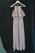 Prom Dress in Rose Taupe by Kenneth Winston Size: 4