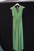 Prom Dress in Sage Green by Victoria Kay Size: S