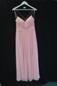 Prom Dress in Flamingo Pink by Kenneth Winston Size: 12