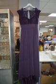 Prom Dress in Purple by Victoria Kay Size: 18