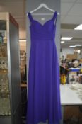 Evening Dress in Violet by Kenneth Winston for Private Label Size: 4