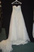 Wedding Dress in Ivory by Victoria Kay Size: 16
