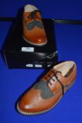 Vivaki Boy's Brown Brogues Size: 10