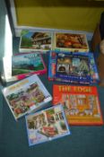 Nine Assorted Jig Saw Puzzles