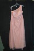 Prom Dress in Dusty Pink by Kenneth Winston Size: 20