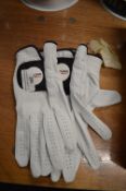 *Three Kirkland Golf Gloves Size: M/L