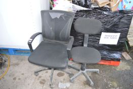*Two Office Chairs