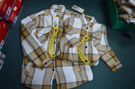 *Two Girlfriend Fleece Lined Shirts Size: S