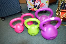 *Five Everlast Kettlebells