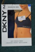 *DKNY Seamless Bra 2pk Size: L