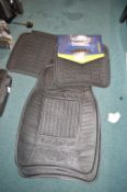 *Michelin 4pc Rubber Car Mat Set