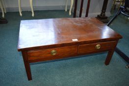 Two Drawer Coffee Table