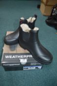 *Weatherproof Lady's Waterproof Lined Rubber Boots