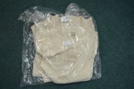 *Five Lee T-Shirts in Cream Size: S