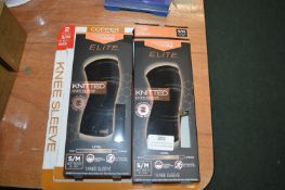 *Copper Elite Knitted Knee Sleeves 2pk Size: S-M