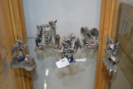 Five Myth & Magic Dragon Figures