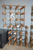 Two Twelve Bottle Wine Racks