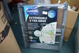 Adis Extendable Three Tier Clothes Airer