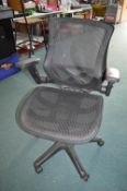 *Bayside Mesh Swivel Chair